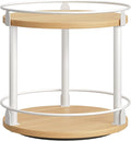YATINEY Lazy Susan Organizer, Rotating Spice Rack, 2 Tier Spice Turntable by Yatiney