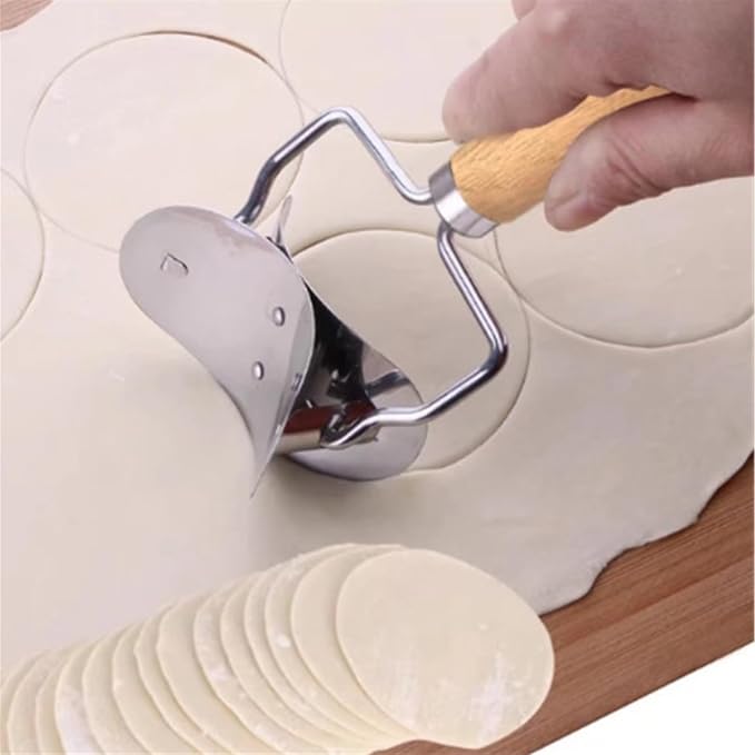 2 PCS Dumpling Cutter Sturdy Dumpling Maker Dumpling Wrapper Skin Dough Cutter - Image 6