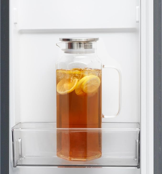 2 Pack 2 Liters/68 oz Octagon Glass Water Pitcher - Image 7