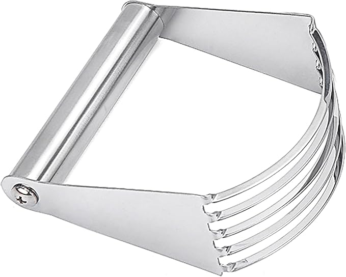 Dough Blender, 4.6 Inch x 4 Inch Stainless Steel Pastry Cutter - Image 3