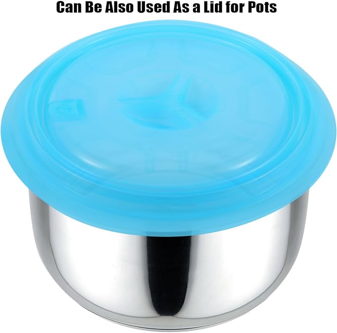 Kichwit Silicone Microwave Plate Cover Collapsible, Dishwasher Safe and BPA Free - Image 4