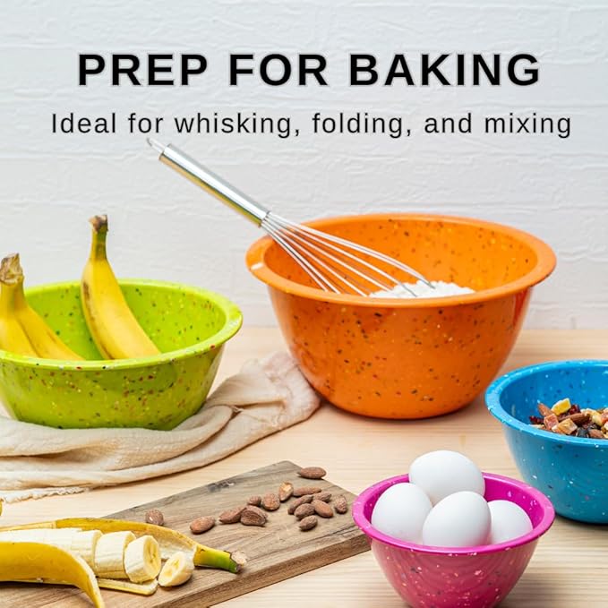 bzyoo Confetti Nesting Mixing Bowls Set - Image 3
