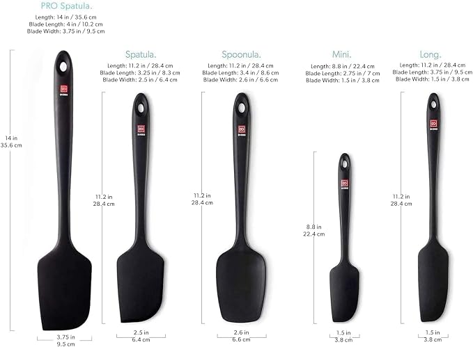 DI ORO Silicone Spatula Set - Image 5