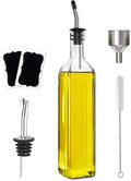 Leaflai Olive Oil Dispenser Bottle, 2 Labels, 1 Brush and 1 Funnel Oil Bottles by Unknown