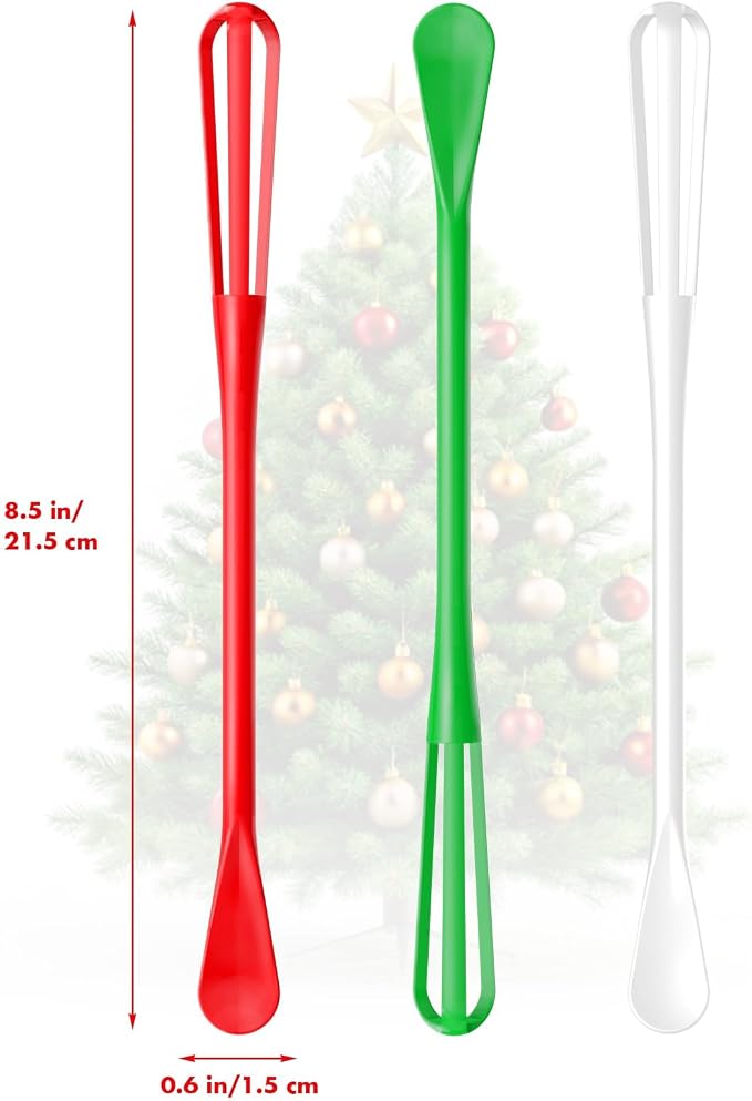 OYV Christmas Colors Mini Whisk Set, 8.5 in Mini Whisks - Image 2