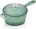 Enameled Cast Iron Sauce Pan by Leonyo