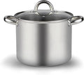 Cook N Home Stockpot with Lid, Basics Stainless Steel Soup Pot by CookNHome