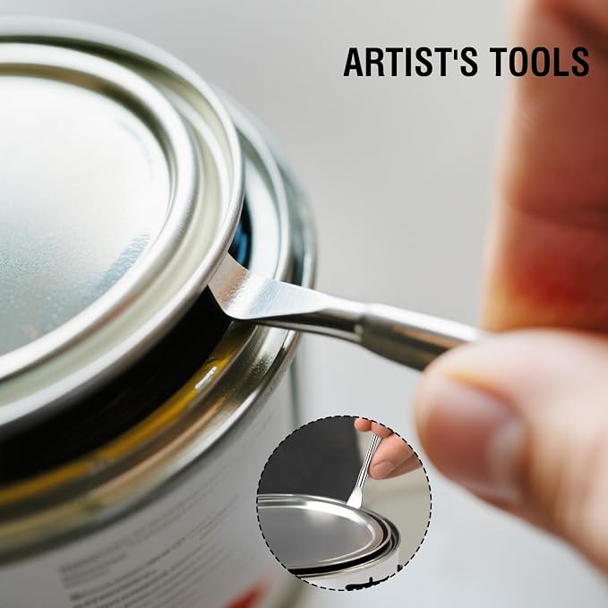 6 PCS Bottle Opener, Stainless Steel Paint Can Openers Metal Paint Can Openers - Image 4