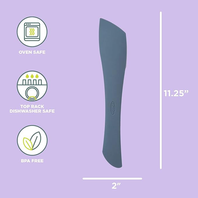 Chef'n 103-976-335 Switchit Double Sided Spatula, Vintage Indigo - Image 2
