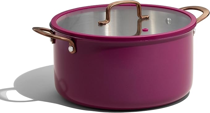 CAROTE 8QT Full Clad Tri Ply Stainless Steel Stock Pot by CAROTE
