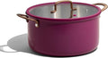 CAROTE 8QT Full Clad Tri Ply Stainless Steel Stock Pot by CAROTE