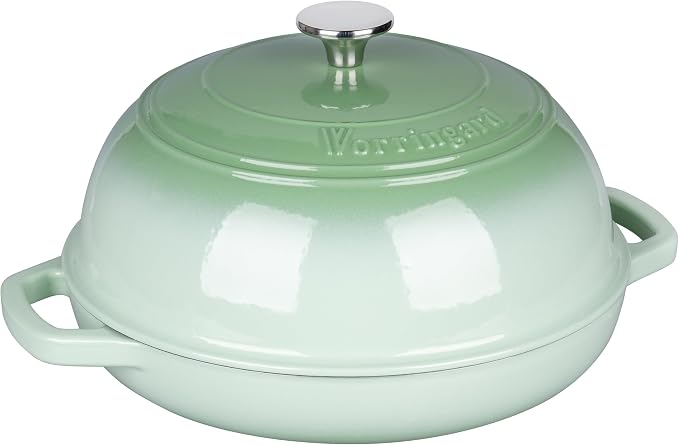 VORRINGARD Enameled Cast Iron Dutch Oven Pot - Image 6