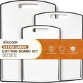 Non Slip Cutting Board, Kikcoin Extra Large Plastic Cutting Boards by Kikcoin