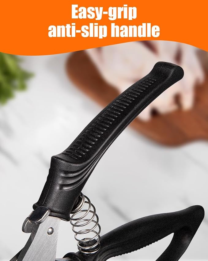 Brigii Kitchen Shears, Stainless Steel Heavy Duty Poultry Shears, and Vegetables - Image 5