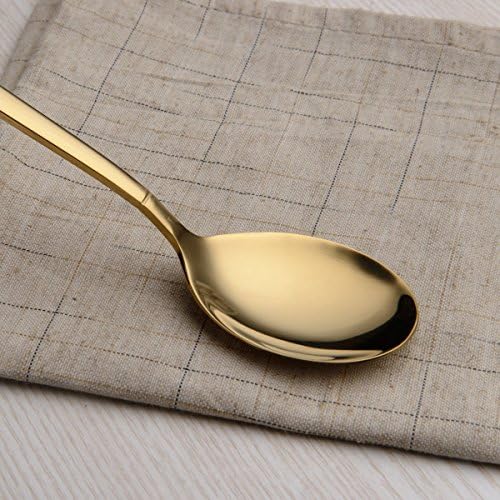 Berglander 20 Piece Titanium Gold Plated Stainless Steel Flatware Set
