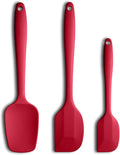 Silicone Spatula 3‑Piece Set Heat Resistant 600°F Non‑Stick Rubber Spatulas by ALLWIN-HOUSEWARE