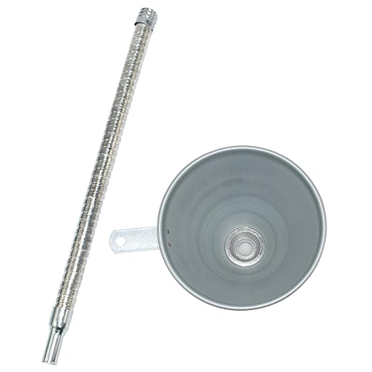 14.84" Steel Bendable Spout Funnel - Image 7