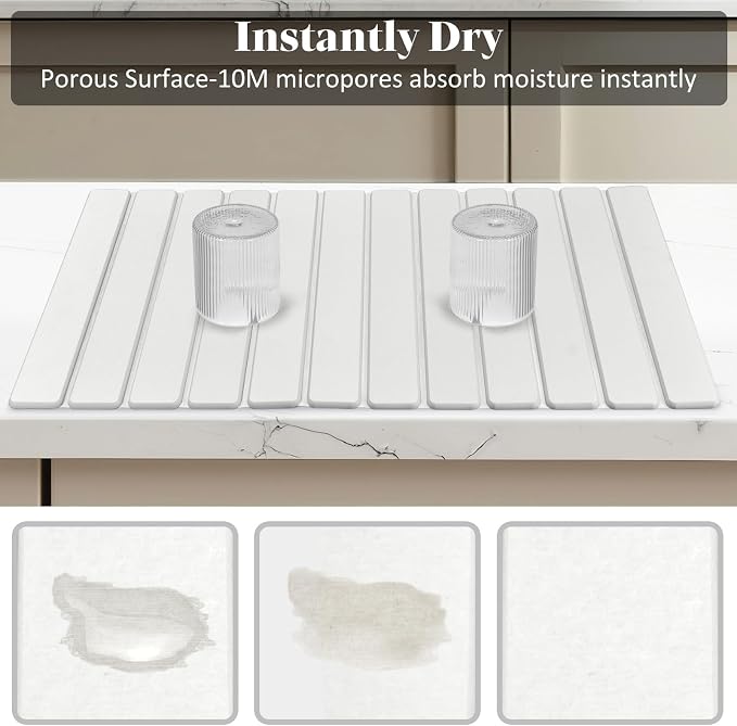 Extra Large Stone Dish Drying Mat - Image 2