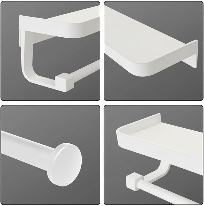 JOOM Hand Towel Holder for Bathroom -Paper Towel Holder Wall Mount - Image 4