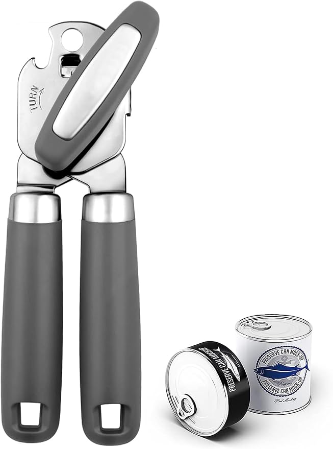 Can Opener, Professional 3-In-1 Multifunctional Manual Can Openers Bottle Opener by OUTWAY