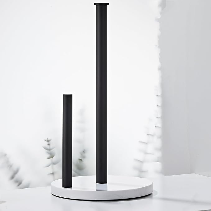 Matte Black Paper Towel Holder, Stainless Steel Paper Towel Holder - Image 2