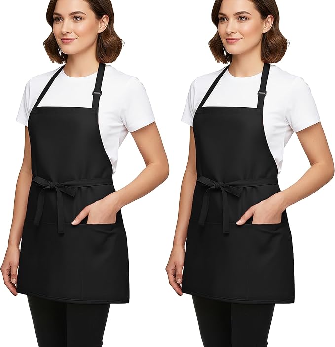 BOHARERS Kitchen Cooking Apron Unisex Adjustable chef apron by BOHARERS