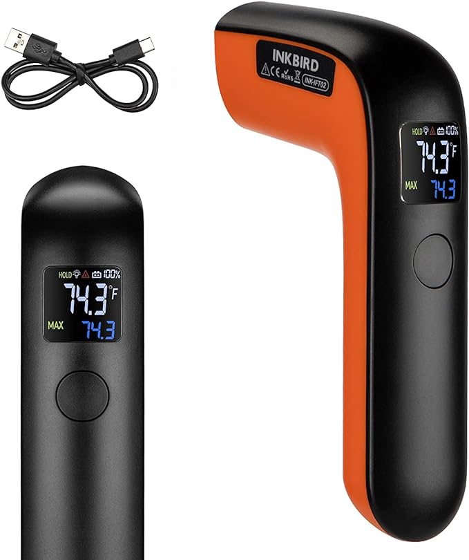 Rechargeable Infrared Thermometer Gun by Inkbird