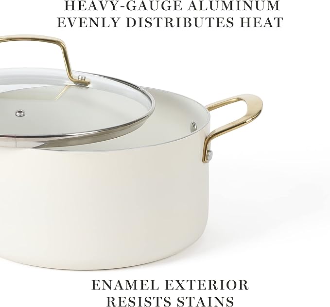 Martha Stewart Lockton Premium Non stick Non Toxic PFA Free Ceramic Interior 10 - Image 6