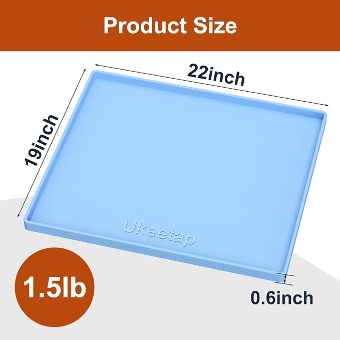 ukeetap Extra Thick Silicone Mat Waterproof - Image 7