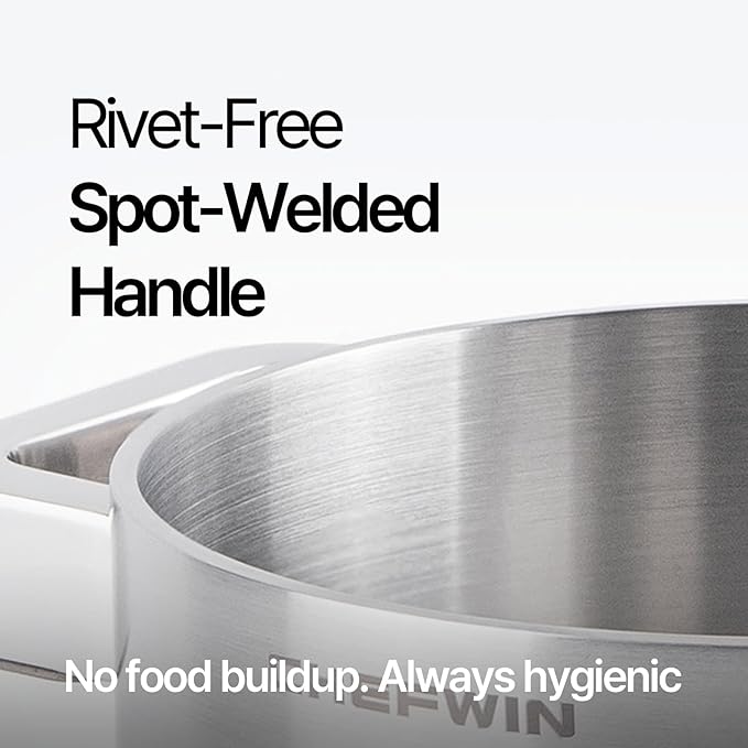 316 Stainless Steel 3.6 Quart Heavy Duty Soup Pot - Image 5