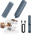 CIRCLE JOY Rechargeable Milk Frother Hanheld, Dual Ring Electric Coffee Frother by CIRCLEJOY