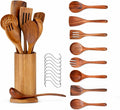 10-Piece Wooden Utensil Set by MAJURI