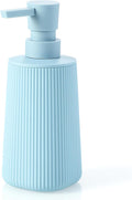 Small Soap Dispenser for Bathroom and Kitchen, Modern Farmhouse Striped Style by KellyHome