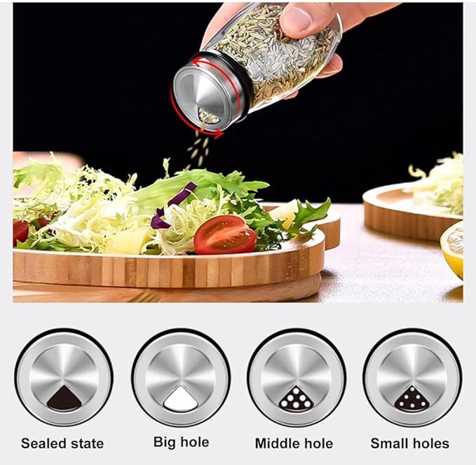 Revolving Spice Rack Organizer Countertop, Spinning Spice Storage Rack Tower - Image 4