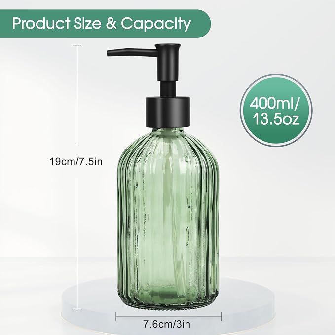 Topsky Glass Soap Dispenser - Image 5