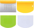 Suanyok Bench Scraper-Stainless Steel Dough Scraper and Flexible Plastic Bowl by Suanyok