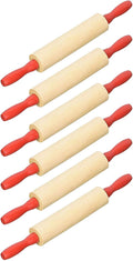 Rhode Island Novelty 7.5 Inch Wood Child Rolling Pin, Six per Order by RhodeIslandNovelty