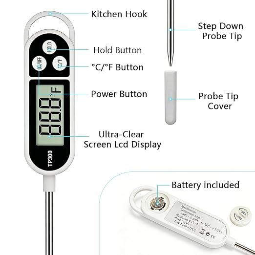 Candy Thermometer Digital Instant Read - Image 3