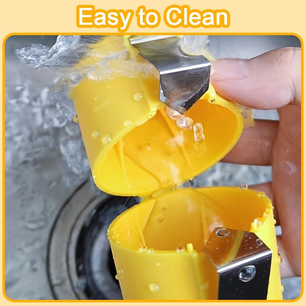 3pcs Egg Shell Opener for Hard Boiled Eggs Stainless Steel Egg Peeler