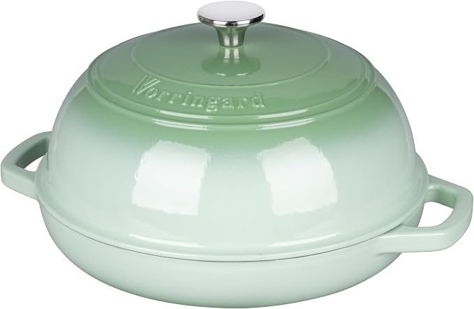 VORRINGARD Enameled Cast Iron Dutch Oven Pot - Image 5