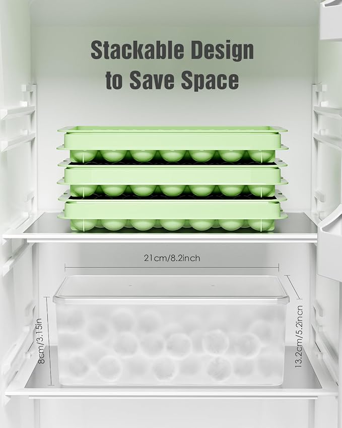 3-Pack Small Circle Ice Cube Tray - Image 6