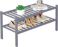 ROMGUAR CRAFT 2 Tier Bamboo Shoe Rack by ROMGUAR+CRAFT