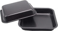 2pcs Mini Baking Pans 8 X 8 Inch Square Cake Pan Bread Pan Nonstick Heavy by YourReliableKitchenPartner