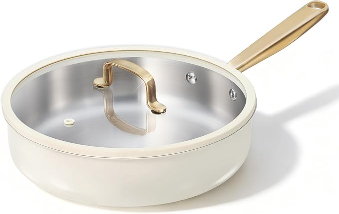 CAROTE 10" Stainless Steel Frying Pan by CAROTE