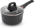 1.3 Quart Sauce Pan with Glass Lid by CAINFY