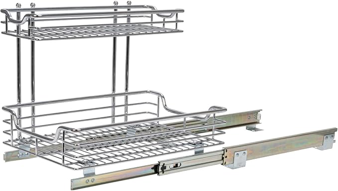 Household Essentials Glidez Multipurpose Chrome-Plated Steel Pull-Out/Slide-Out - Image 10