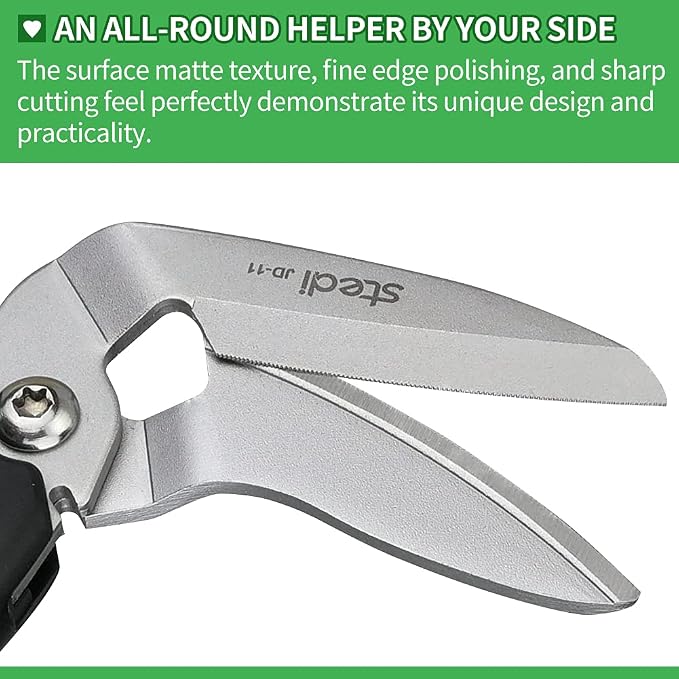 stedi 9-Inch Scissor Heavy Duty, All Purpose Scissors, Cardboard and Carpet - Image 6