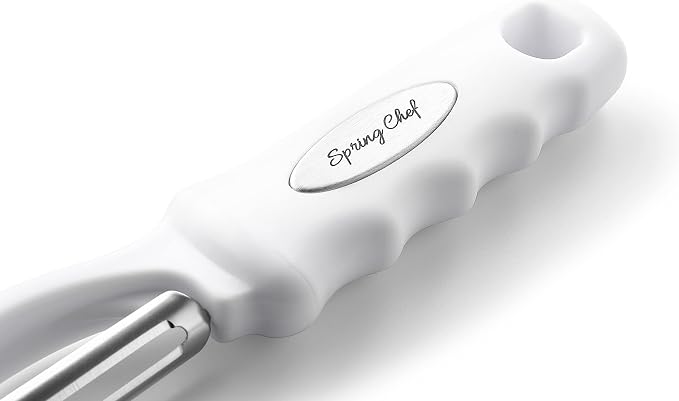 Spring Chef Premium Swivel Vegetable Peeler, Comfrotable Handle and Ultra Sharp - Image 9