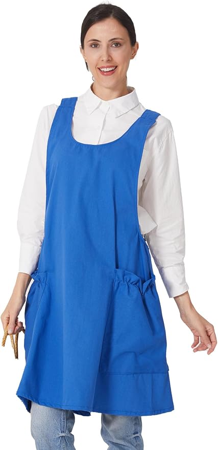 Cozy Adjustable Cross Back Aprons by APRONNER