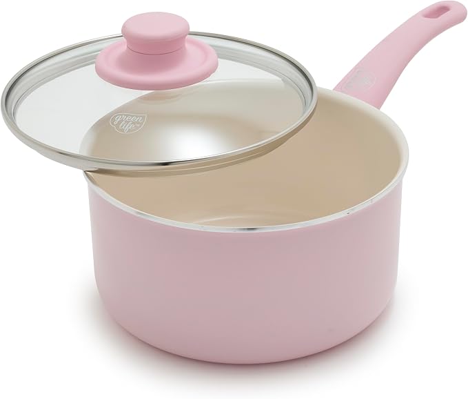 GreenLife 2.5QT Nonstick Saucepan by GreenLife